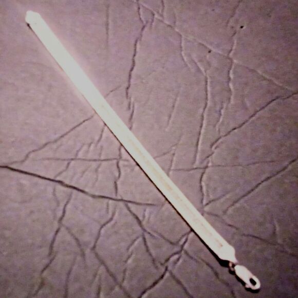 Vintage Sterling Silver Diamond Cut Mesh Back Bracelet - Picture 7 of 9